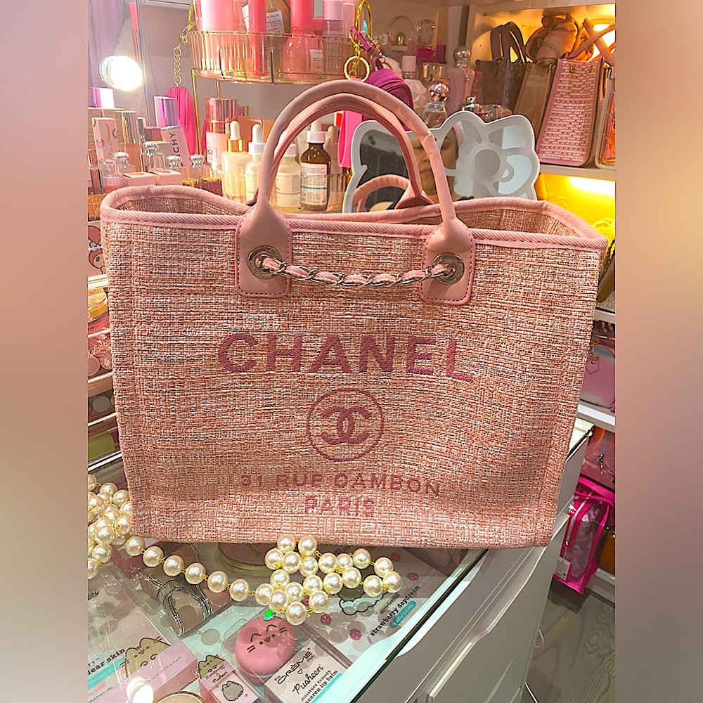 CUTE PINK LARGE TOTE INSPIRED